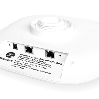 COMMANDO AirX 3000 Cloud Wi-Fi 6 Outdoor Access Point